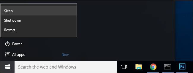 windows 8 disable sleep