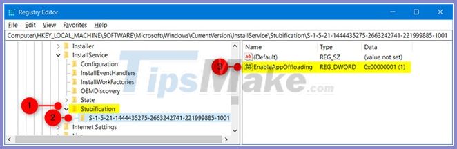 Picture 3 of How to enable / disable the Archive Apps feature in Windows 10