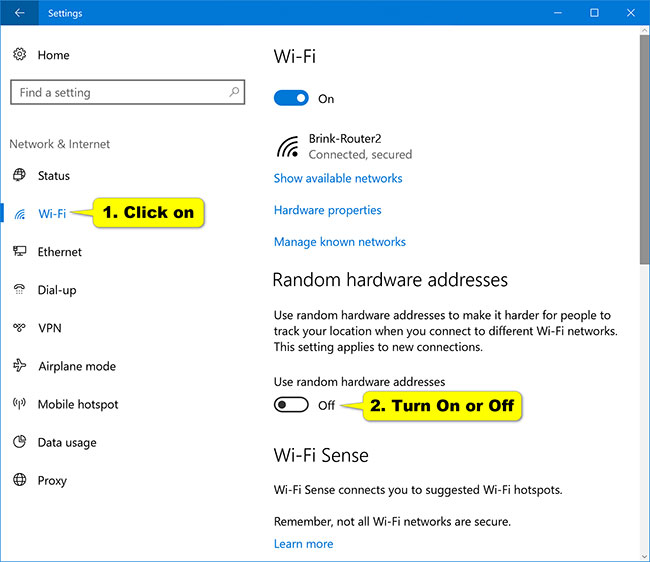 find wireless mac address windows