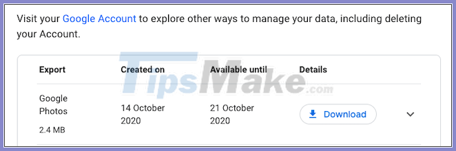 How to export Google Photos library Picture 10