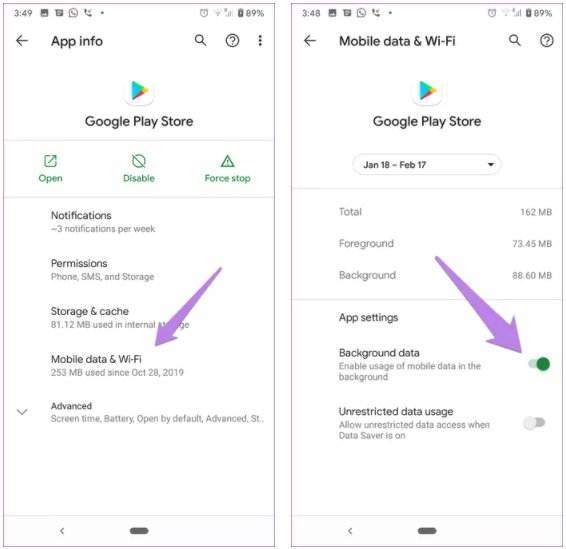 How to fix Google Play Store white screen error Picture 5