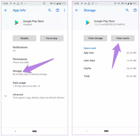 How to fix Google Play Store white screen error Picture 8