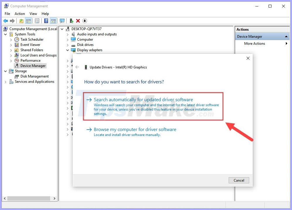 How to fix screen flickering error on Windows 10 Picture 4
