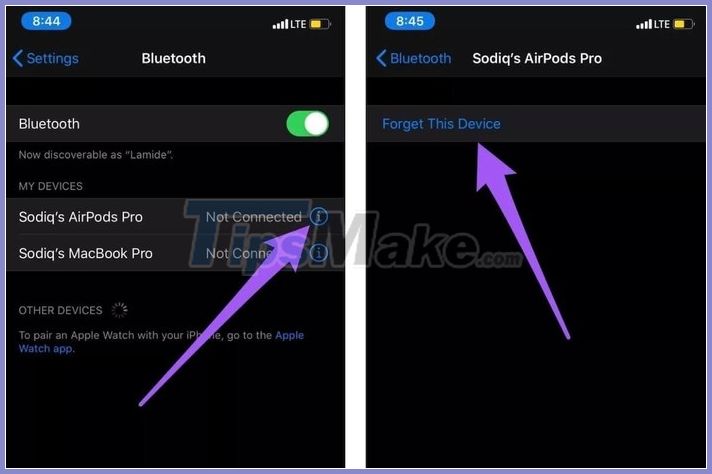 How to fix the error of being unable to connect the AirPods to the iPhone Picture 3