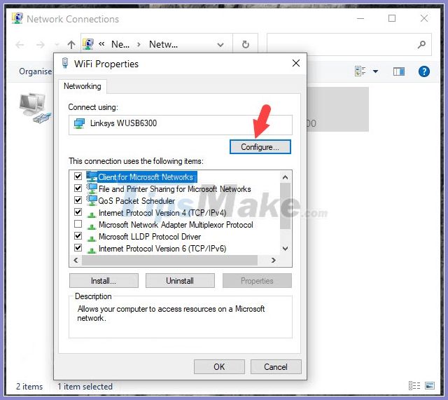 How to fix the error of Laptop catching flickering Wifi Picture 14