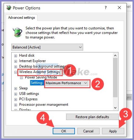 How to fix the error of Laptop catching flickering Wifi Picture 19