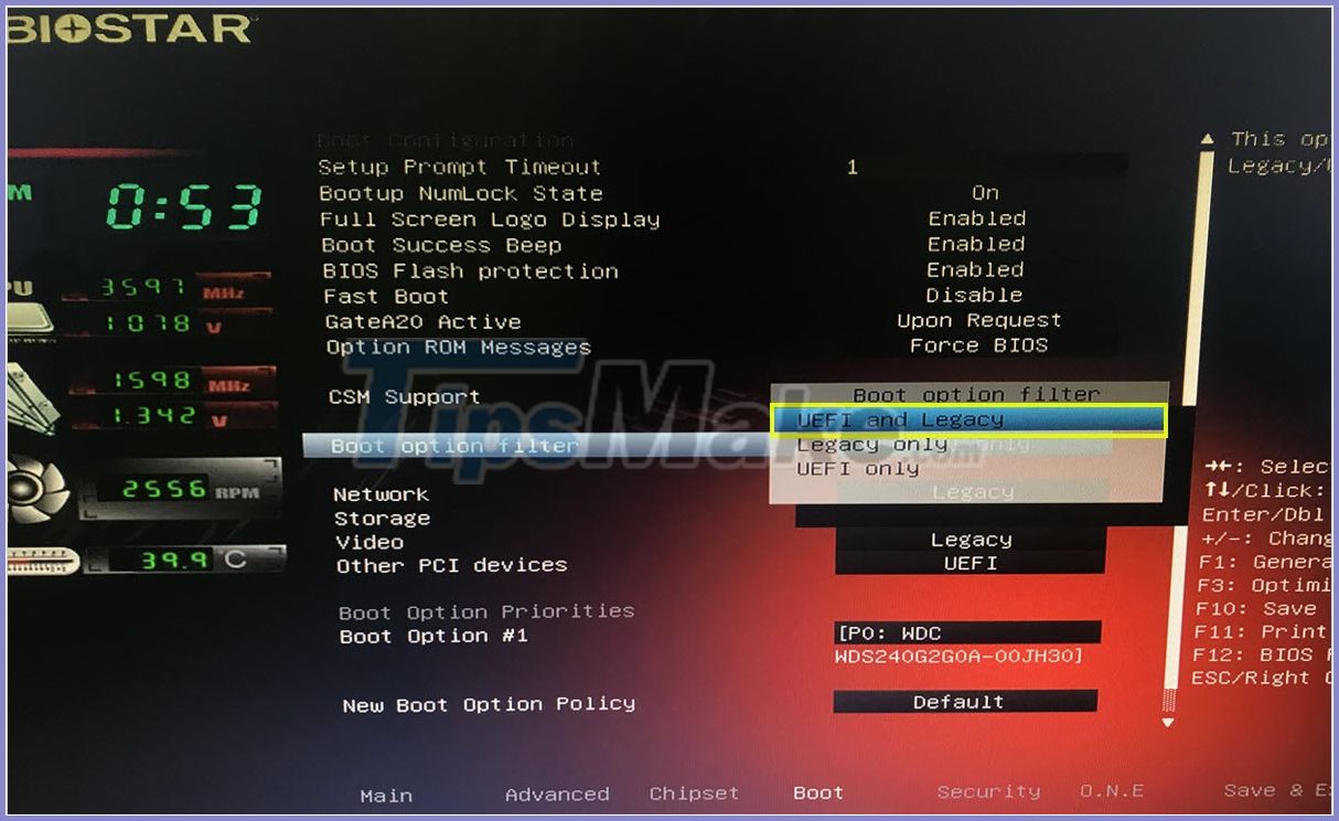How to fix the error of the computer not receiving USB Boot Picture 5