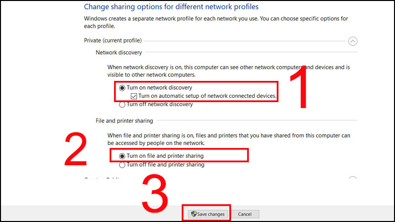 How to fix the error that cannot access another machine in Windows 10 LAN Picture 11