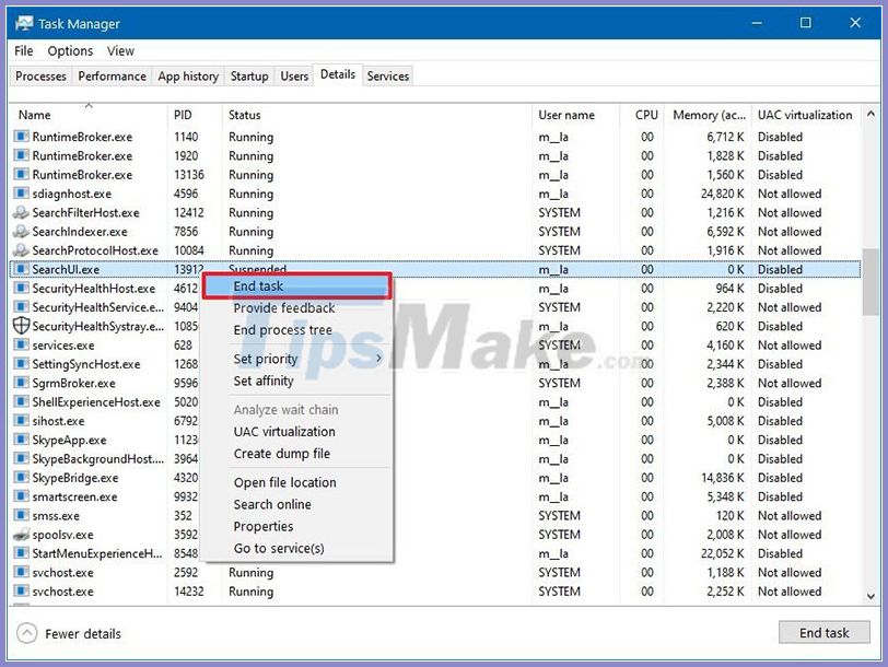 How to fix the Windows 10 Search box that cannot be found (update) Picture 5