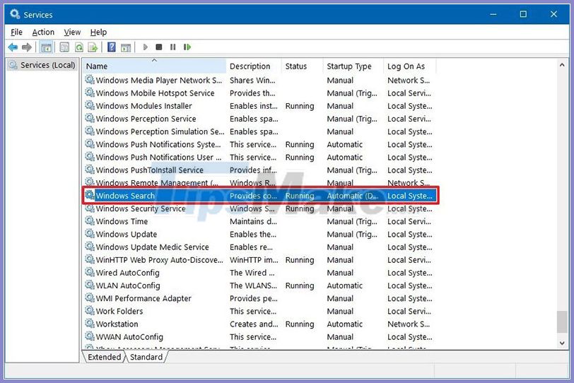 How to fix the Windows 10 Search box that cannot be found (update) Picture 9