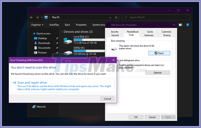 How to Fix USB error or SD memory card error Picture 13