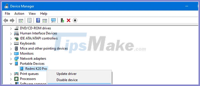 How To Fix Windows 10 Not Recognizing Android Phone - TipsMake.com