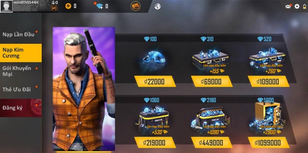 How to get Garena Free Fire Diamonds Picture 1