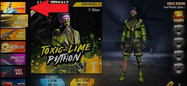 How to get Pajamas Saitama costume in Free Fire Picture 2