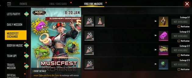 How to get the Stereo Blaster Bundle in Free Fire Picture 2