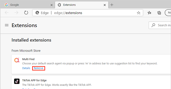 How to hide, show Microsoft Edge extensions Picture 7