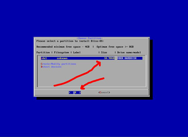 How to install Bliss OS X86 on PC and VirtualBox Picture 3