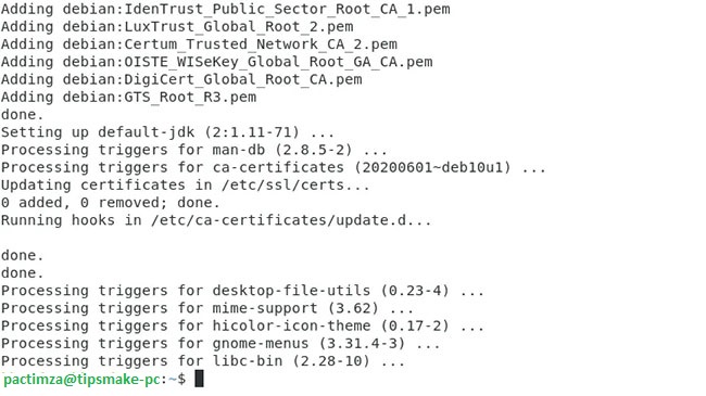 How to Install Gradle on Debian 10 Picture 5