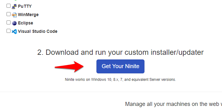 How to install multiple computer software at the same time with Ninite Picture 5