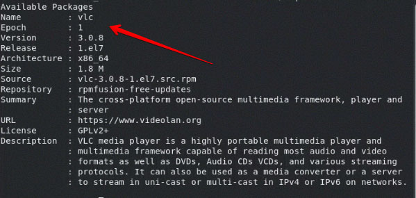 How to install VLC Media Player 3 on CentOS 8 Picture 3