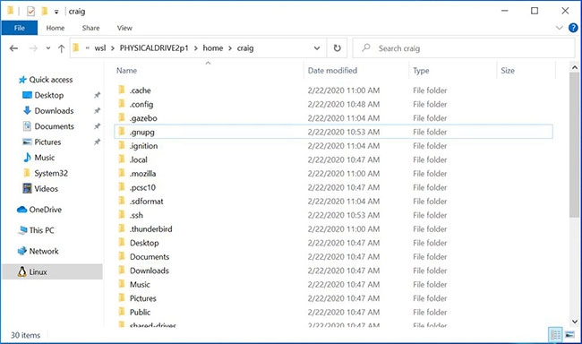 How to mount a Linux file system using WSL2 on Windows 10 Picture 2