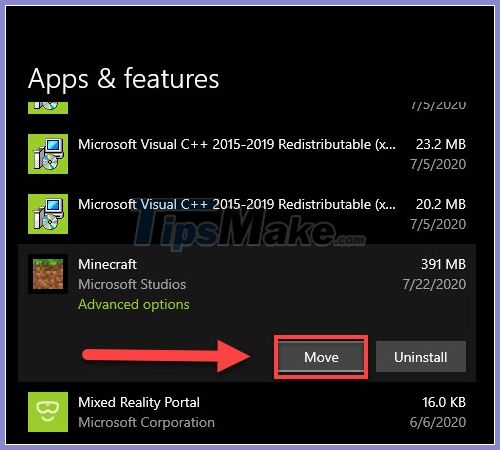 How to move software to another drive right on Windows 10 Picture 2