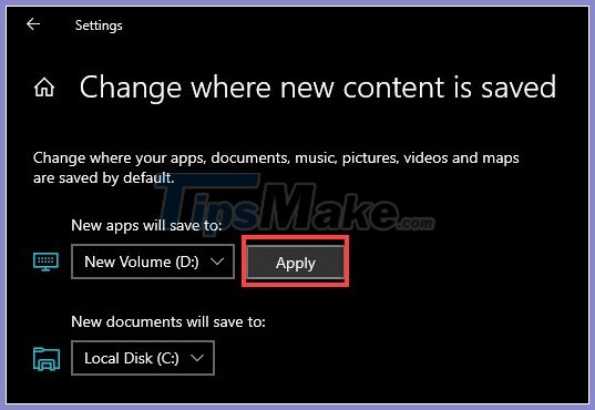 How to move software to another drive right on Windows 10 Picture 8