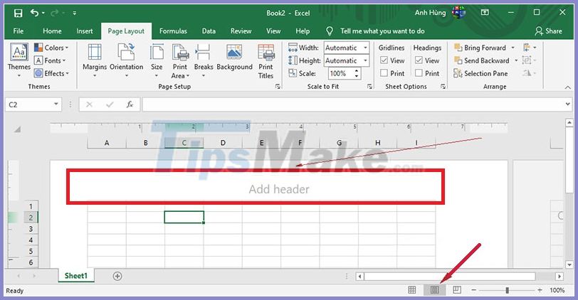 How to number pages in all versions Excel (update 2020) - TipsMake.com