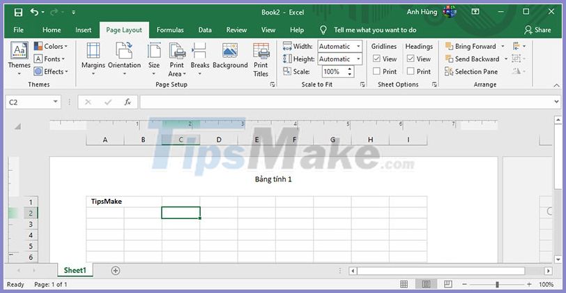 How to number pages in all versions Excel (update 2020) Picture 4