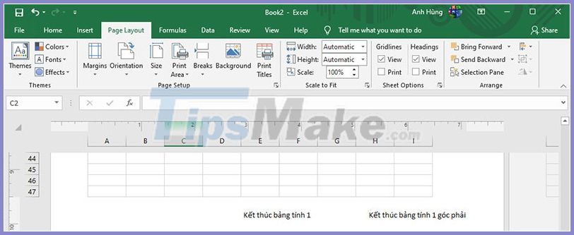 How to number pages in all versions Excel (update 2020) - TipsMake.com