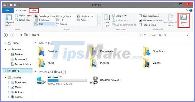 How To Open Folder Options Or File Explorer Options In Windows 10