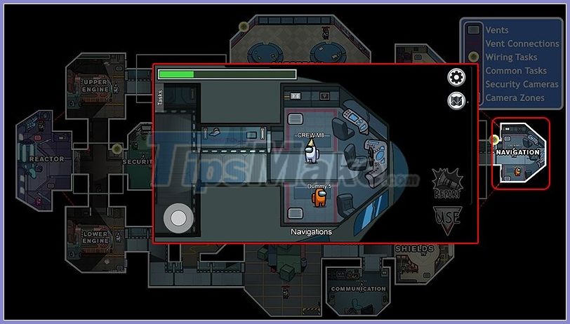 How to play the mini game Among Us to Crewmate to win Picture 16