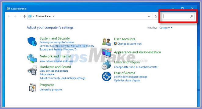 How to quickly find specific system settings on Windows 10