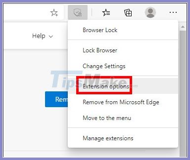 How to quickly lock Microsoft Edge Chromium Picture 1