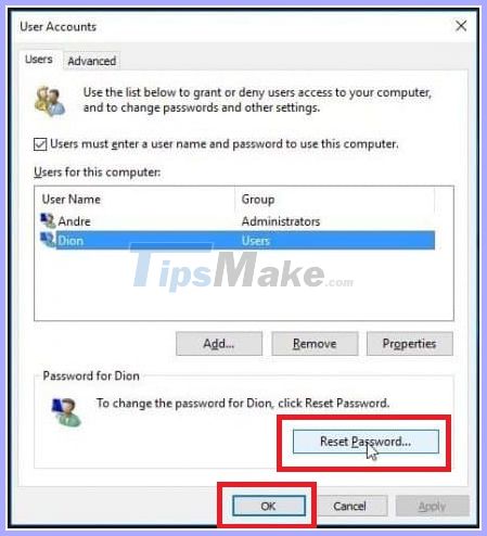 how to recover computer password