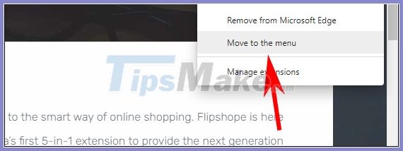 How to remove widgets visible on the Edge toolbar Picture 1