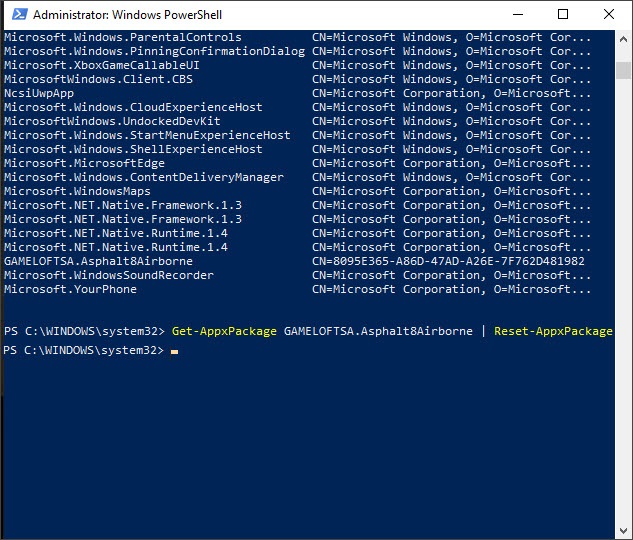How to reset an installed app from the Windows Store Picture 10