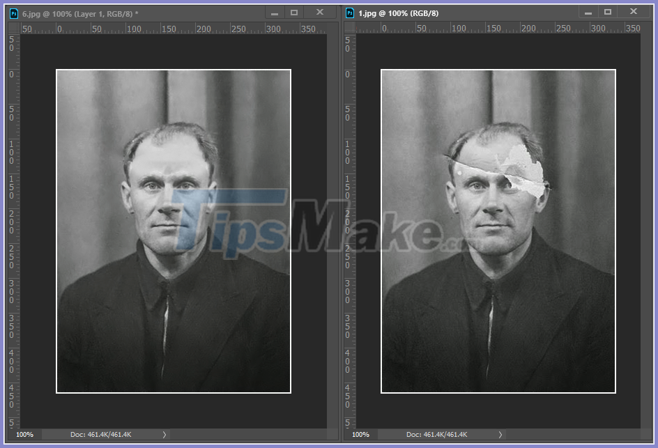 How to restore old photos in Photoshop Picture 14