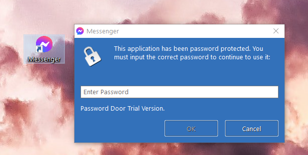 How to set an app password on Windows 10 Picture 5