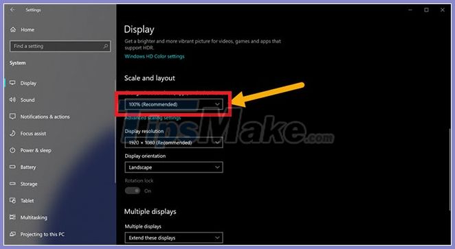 How to set an individual DPI ratio in a multi-monitor setup - TipsMake.com