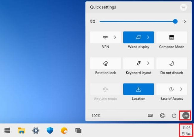 How to shut down or restart a Windows 10X computer Picture 5