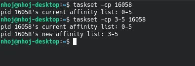 How to specify a CPU core in Linux with Taskset Picture 4