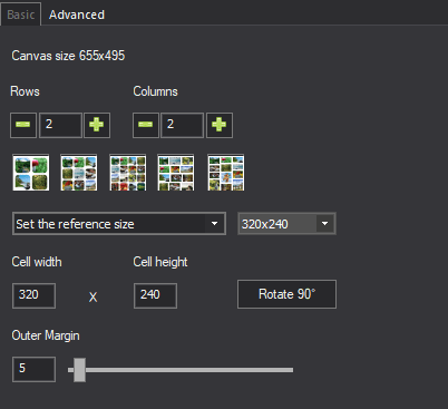 How to Split a large photo into several small photos and vice versa with Picosmos Tools Picture 27