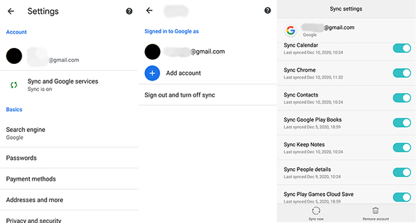 How to synchronize web browser between phone and computer Picture 2