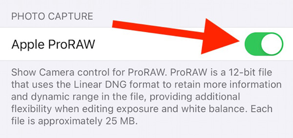 How to take pictures in ProRAW mode on iPhone Picture 4