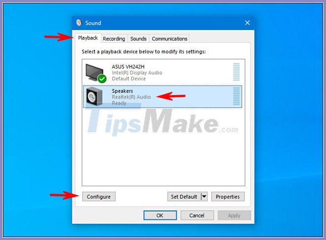How to test Surround speakers on Windows 10 Picture 2