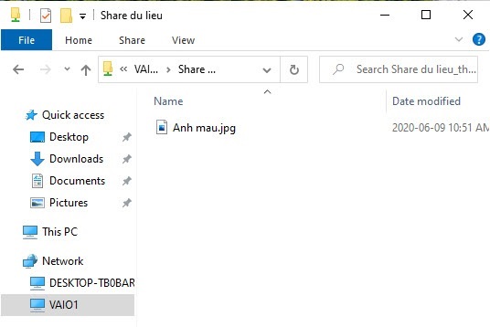 How to transfer data between 2 computers over Wifi on Windows 10 Picture 17
