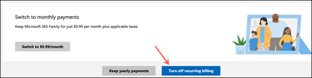 How to turn off Microsoft 365 auto-renewal Picture 5