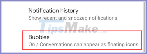 How To Turn Off Notification Bubbles On Android - TipsMake.com