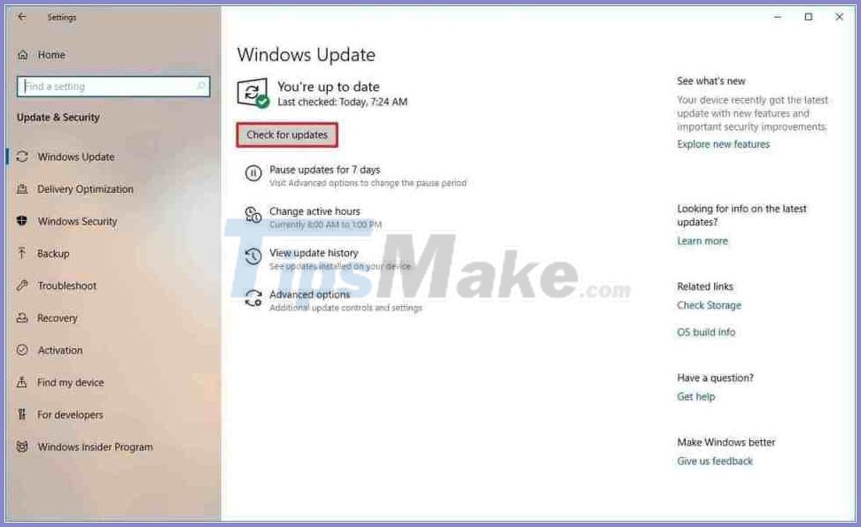 How To Update Drivers Windows 10 - TipsMake.com